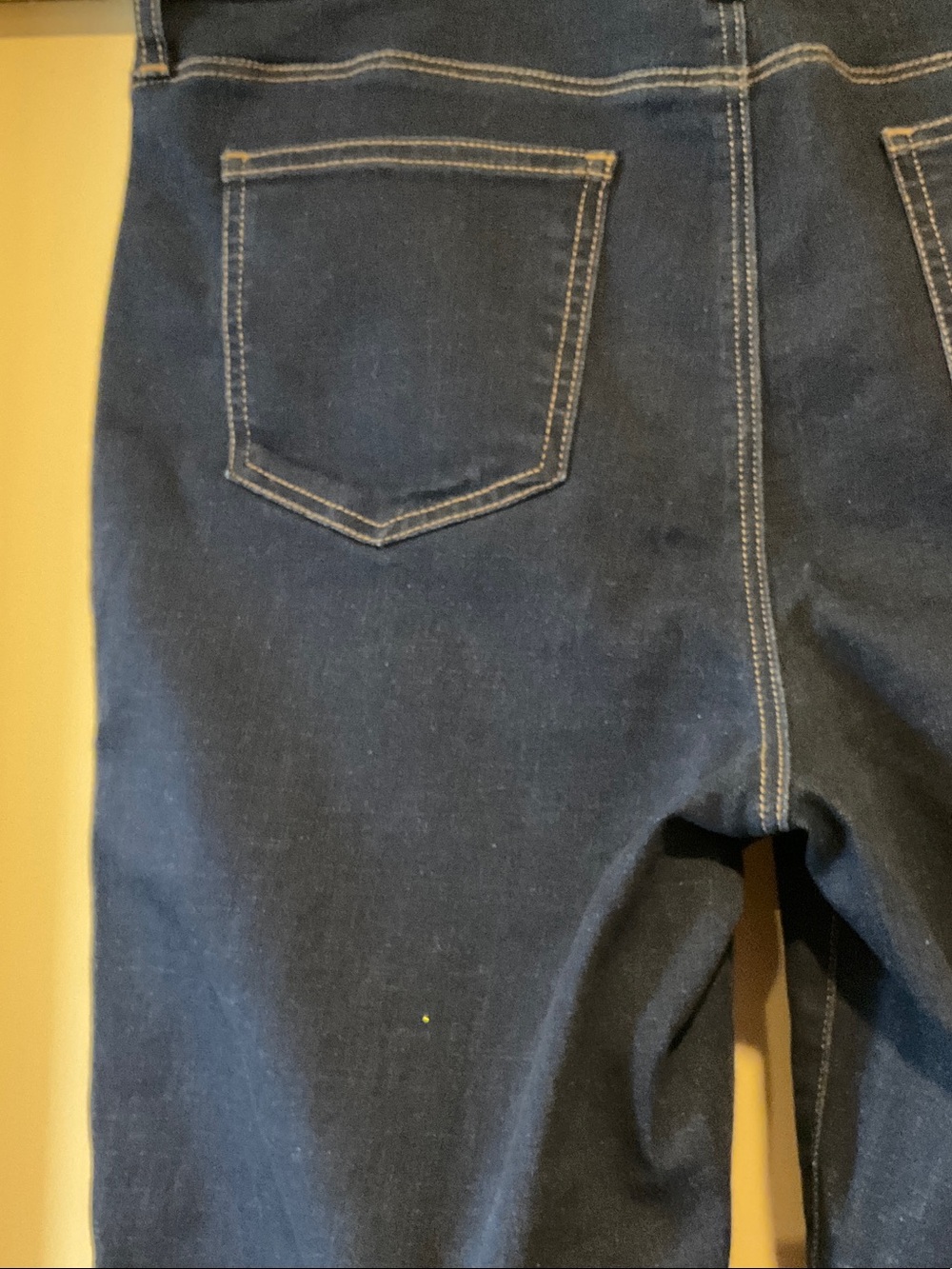 NWT Chico's So Slimming Girlfriend Straight Leg dark wash Jean with stretch 14 - Picture 4 of 13
